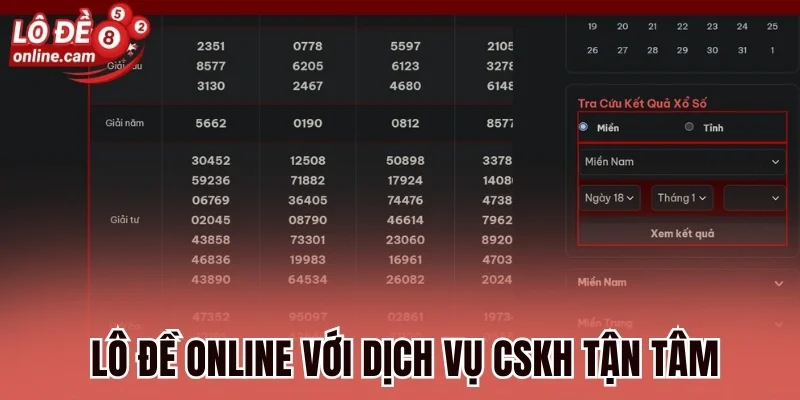  Lô đề online với dịch vụ CSKH tận tâm