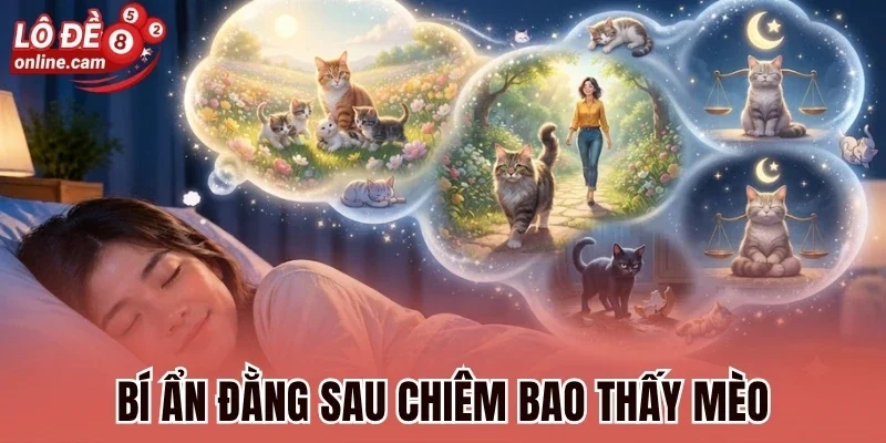 Bí ẩn đằng sau chiêm bao thấy mèo