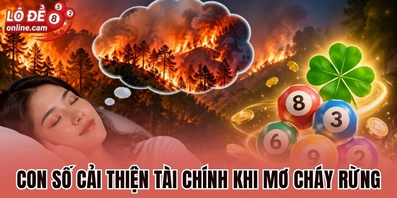 Con số cải thiện tài chính khi mơ cháy rừng