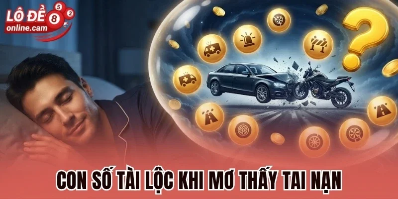 Con số tài lộc khi mơ thấy tai nạn